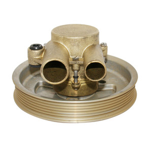 Raw Water Pump for Volvo 4.3L 5.0L 5.7L with Crank Mount 2000-Up