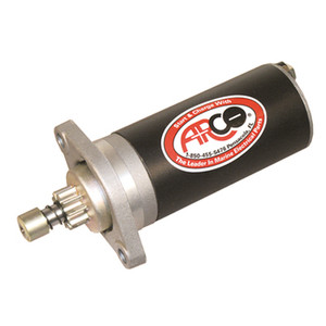 Starter Motor 10 Tooth ARCO for Yamaha 9.9, 15, 25HP 1984-98 Mercury 8-9.9 Tohatsu 8-9.8 04-24