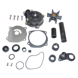 Water Pump Kit with Housing for Johnson & Evinrude Later V4V6 75/90 Etec 3-Cyl No Weep Hole