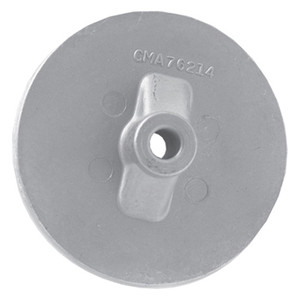Flat Plate Zinc Anode for Mercury 2.4L 2.5L Do not mix with aluminum