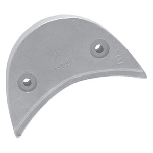 Half Moon Zinc Anode for Johnson & Evinrude 48 HP/88-300 Cobra & Mercury