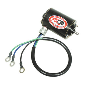 Trim Motor for OMC Stringer 4-Cyl 3 Wire with Ring Terminals 1979-1985