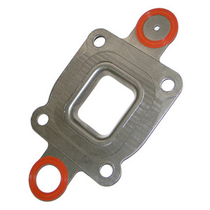 Gasket Exhaust Elbow for Mercruiser V6 V8 Dry Joint with Restrictor 2002-Up