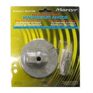 Flat Plate Kit Magnesium Anode for Alpha One, Generation II, Mercury Off Fresh Water