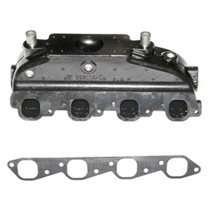 Exhaust Manifold, Iron Alloy for Mercruiser 496 Base & HO without Water Rail