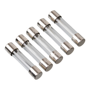 Pack of 5 Fuses - 15a x 30mm - Clear