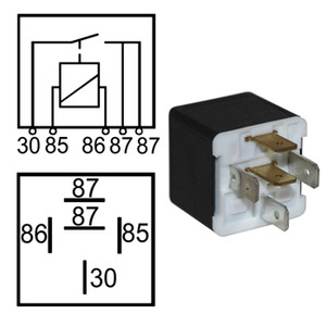 Trim Relay 30amp for Volvo Aq 270/280 Single Pull 5 Terminals