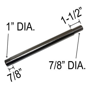 Tilt Tube Stainless for Mercury 75-300HP 3-Cyl-V6 1.035" X 121/8�