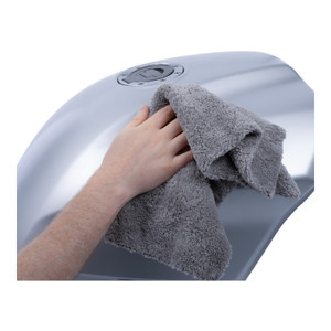 Oxford Ultra Softy Towels - Grey Pack of 2