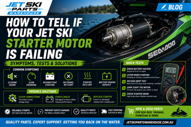 How To Tell If Your Jet Ski Starter Motor Is Failing
