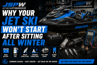 Why Your Jet Ski Won't Start After Sitting All Winter
