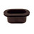 Oval Black Slop Stopper