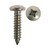 6G x 5/8 Stainless Steel Pan Self Tapping Screw X/R