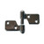 Hinge Chrome Plated Brass Motor Box 90mm x 45mm