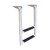 Heavy Duty Stainless Steel - 2 Step Telescopic Ladder