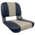 Seat Axis Stainless Steel48 Grey/Dark Blue Cushions