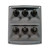 Switch Panel 6 Gang Black