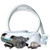 Quiet Flush 12V Toilet Conversion Kit Salt Water