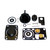 Jabsco MK2 Manual Toilet Service Kit (1986-1997)