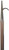 Boat Hook Wood/ Chrome Plated Brass 2.1m