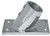 Base - Stainless Steel 60 Degree Rectangle 25mm