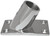 Base - Stainless Steel 60 Degree Rectangle 22mm