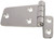 Hinges Offset Stainless Steel 75x20mm