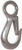 Snap Hook Solid Stainless Steel 120mm