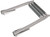 Stainless Steel, Telescopic, Top Mount Ladder - 3 Step, W 290mm