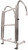 Step-Through Ladder - Stainless Steel, 4 Step, Flat Top Mount, Angled, W 310mm