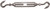 Turnbuckle Hook & Hook Stainless Steel 10mm