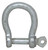 Galvanised Bow Shackle , 25mm