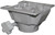 Swivel Pedestal Top 60mm