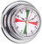 Clock RS Zone Chrome Brass 70mm
