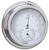 Thermometer/Hygrometer Chrome Brass 120mm
