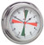 Clock RS Zone Chrome Brass 120mm