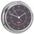Clock Chrome Brass Black 95mm
