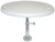 Oval Table & Adjustable Pedestal