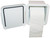 Toilet Roll Holder, Recessed, White