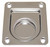 Flush Pull Stainless Steel 55 x 65mm