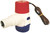 Rule Automatic Marine Bilge Pump, Submersible, 1100gph, 12V