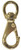 Snap Hook Swivel Brass 1