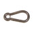 Hook 8mm Stainless Steel Carbine - Bulk