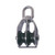 32mm Block Double PVC Sheave