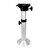 Adjustable Seat Pedestals - Coastline - Anodised Aluminium - 183072