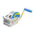 Atlantic Two-Speed Manual Trailer Winch - 5:1/1:1 - 700kg - 7.5m x 50mm Webbing - 211922