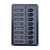 BEP Contour DC Circuit Breaker Panel - 8 Circuits - Vertical - No Meter - 12/24V