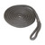Black Double-Braid Polyester Fender Lines - 8mm x 2m - Pair
