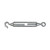 BLA Open Body Turnbuckles - Galvanised Hook & Eye - 163208