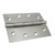 BLA Pressed Stainless Steel Butt Hinges - 75 _ 40 _ 6mm, Pair